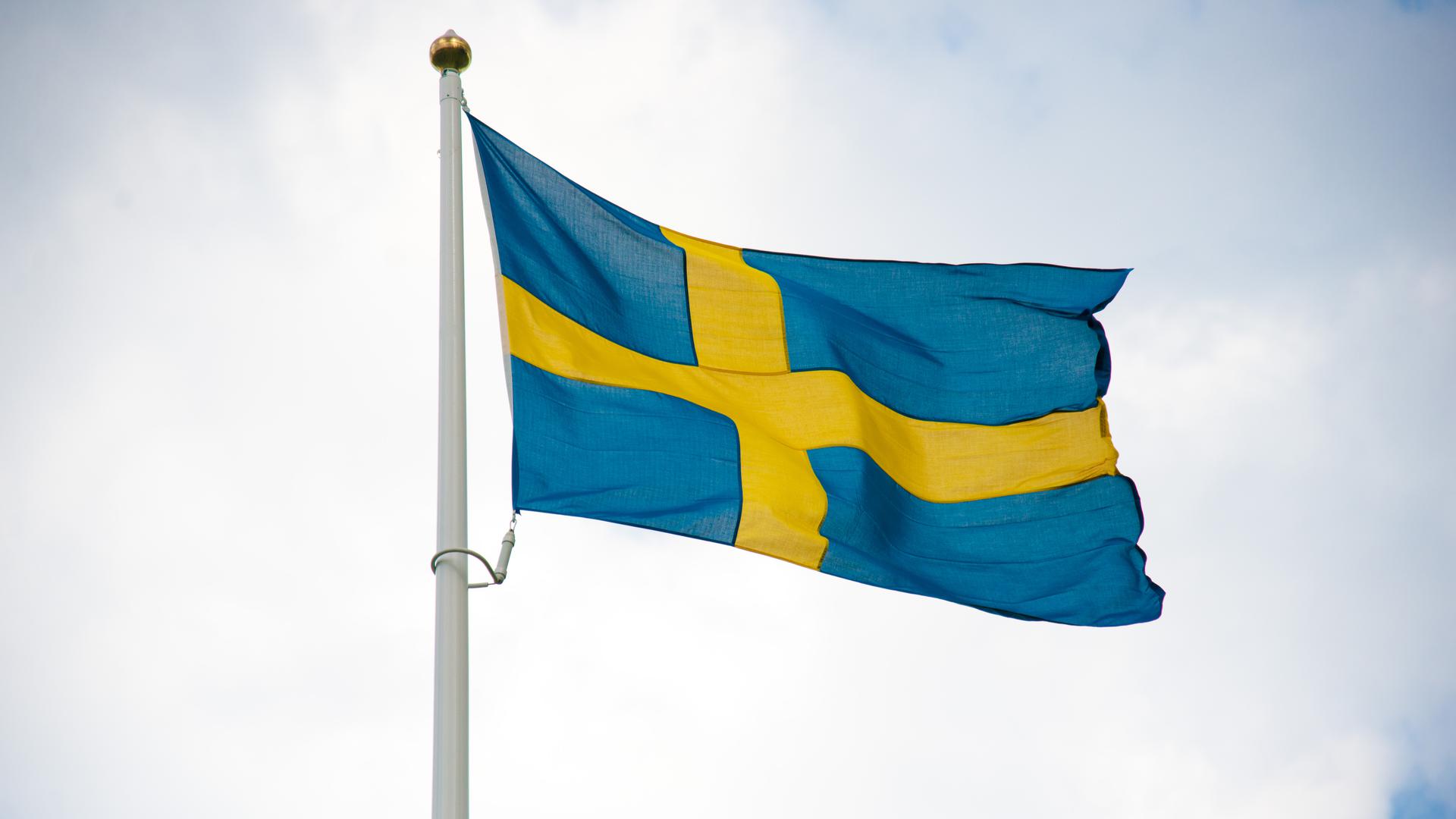 Svenska flaggan.